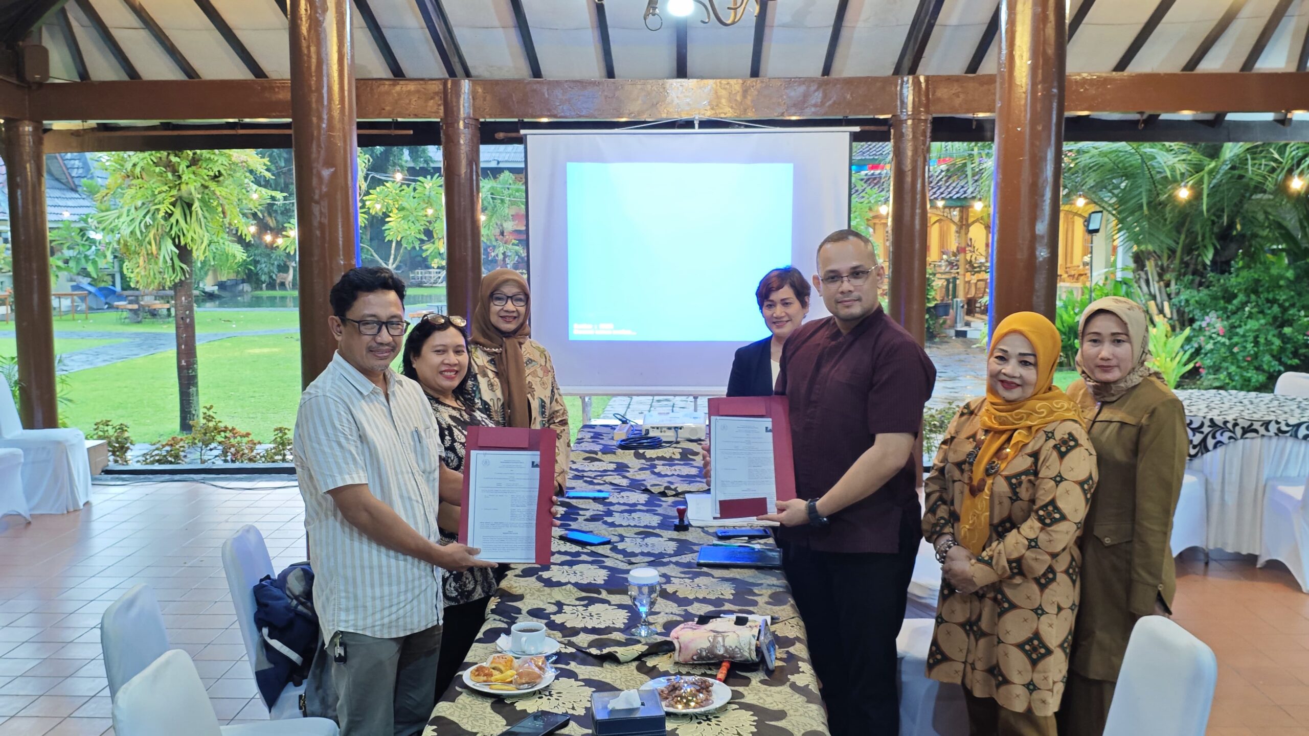 Kolaborasi Pertunjukan bersama Purawisata Yogyakarta